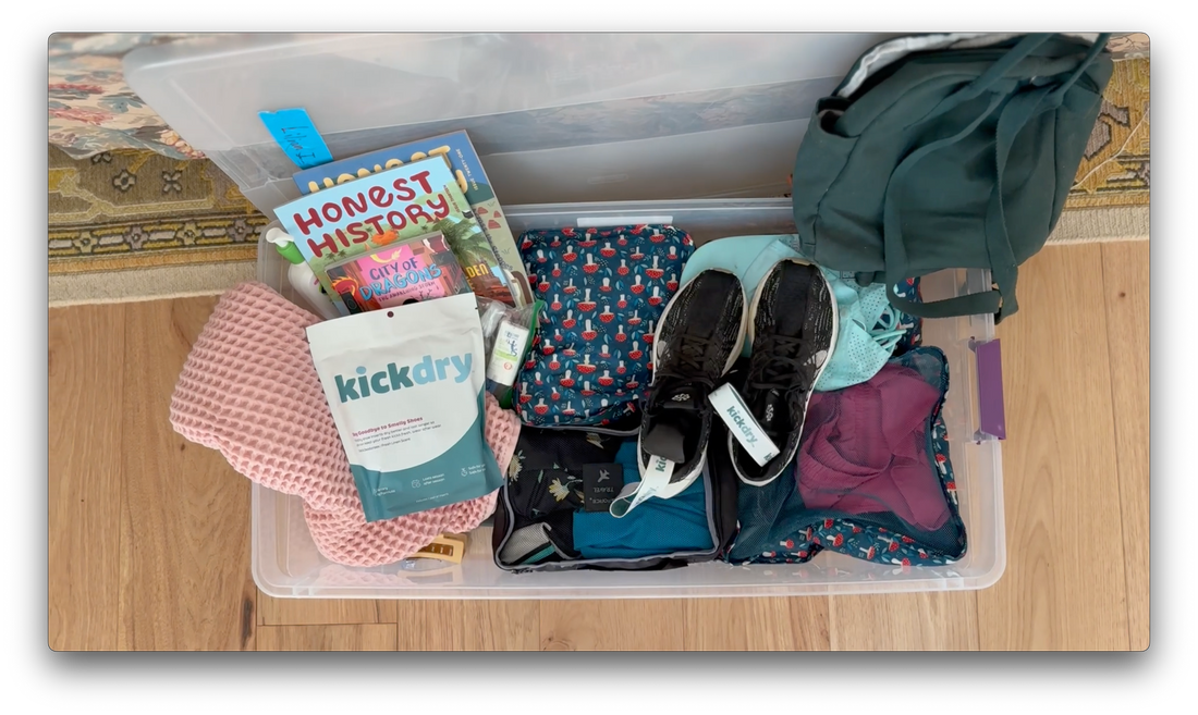 Summer Camp Hack: How to Quickly Dry + Deodorize Shoes